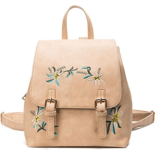Japanese Style Style PU Leather Womens New Style Embroidery Bag Hot Selling Bags