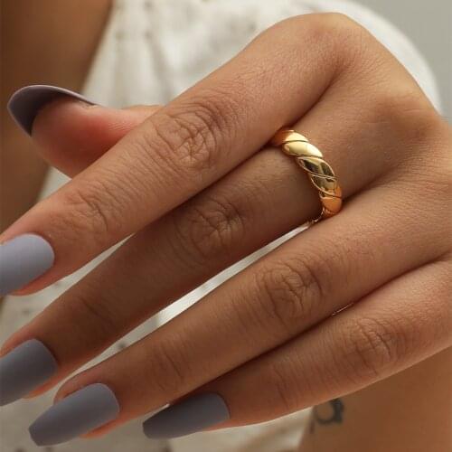 MANGOSKY 925 Silver Fashion Ring for Women Adjustable 1Piece