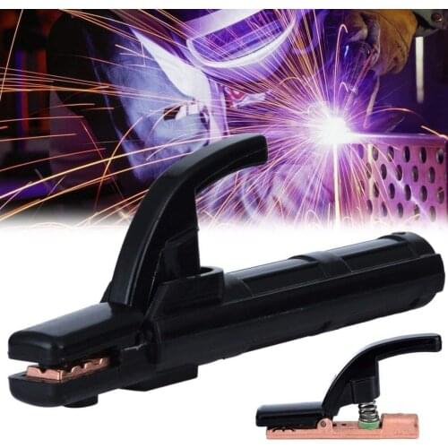 1pc 300A Electrode Holder Stick Welder Copper Welding Rod Stinger Non-slip Handle Clamp Tool For Ship Factory Mining Mayitr