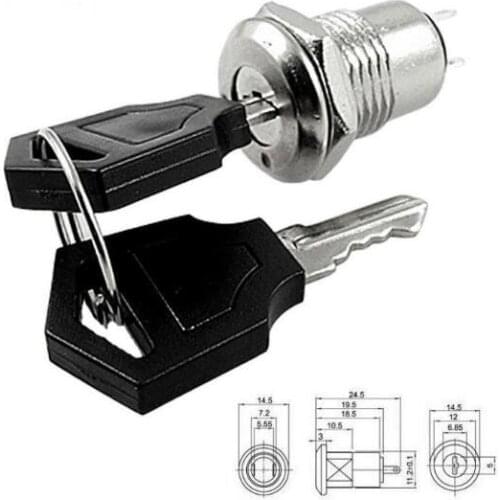 1pcs Key Switch ON OFF Lock Switch Phone Lock Security Power Locks