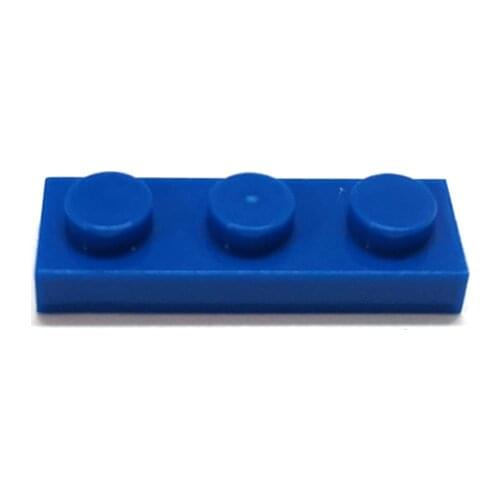 160PCS/lot DIY Building Blocks 1x3 Dots 12 Colors Educational Creative Bricks Size Compatible With lego Toys for Children