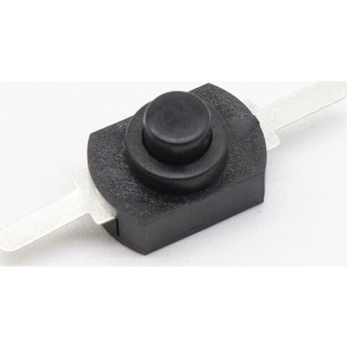 20pcs DC 30V 1A Black On Off Mini Push Button Switch for Electric Torch