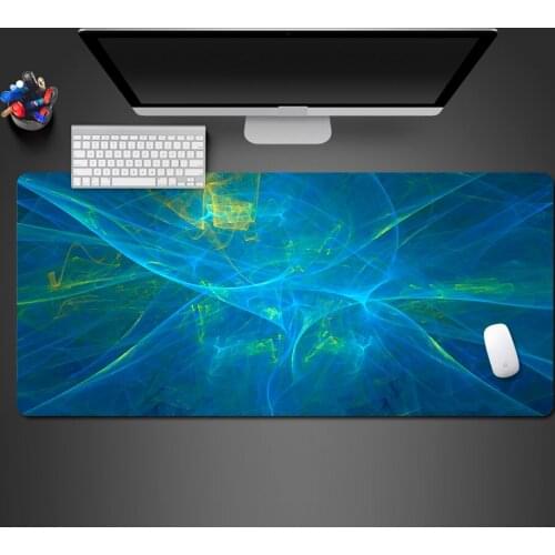 Abstract Now Senior Blue Mouse Pad Unique Creative High-Quality 3D Game Accessories Speed Rubber Pads Most Professional Mats