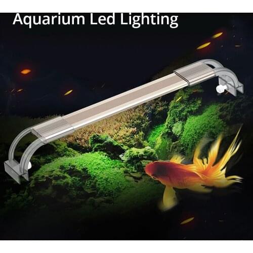 NICLUX SUNSUN ADP Aquatic Plant LED Lighting Bright Clip Aquarium Chihiros 7500K 2.5W Ultra thin Aluminum Alloy For Fish Tank