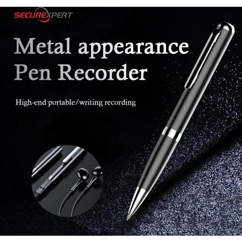 Voice Recorder Pen Mini Digital Voice-to-text writing recorder mp3 ai smart high-definition noise reduction128G recorder