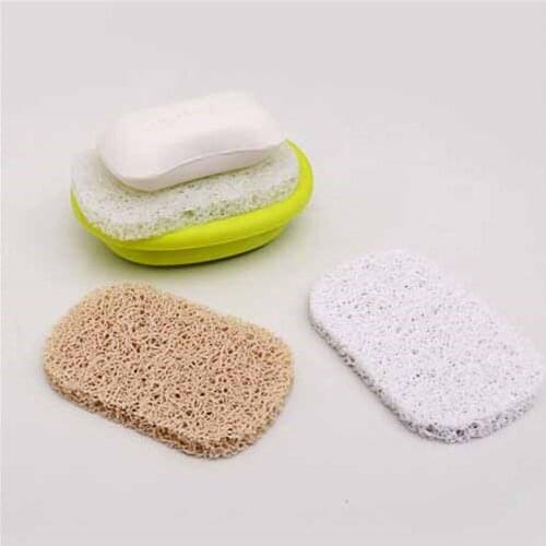 Soap Saver Drain Soap Pad Portable Bathroom Soap Dish Storage Accessories Environmental Protection Mildew Creative Anti Skid PVC