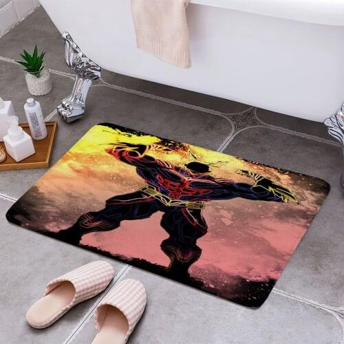 Soul of One for all 3D Print Doormats Rectangle Non-Slip DoorMat Bedroom Kitchen Entrance Print Door rugs Dropshipping