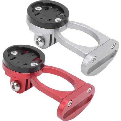 Bike Computer Mount with Light Clip Bracket Adapter Bicycle Speedometer Extension Bracket Stand for Garmin/Bryton/IGS/Cateye