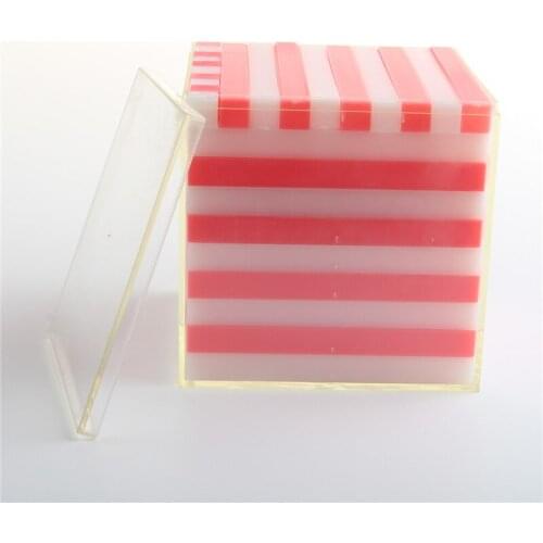 10cm Side Length Cube Block Children Understanding Cuboid Cube Block Demonstration Props Kids Counting Block Math Toys Kits