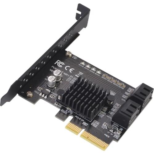Marvell 88SE9230 Chip SATA/PCIE Raid Controller SATA PCIE SATA Raid Card PCI-E SATA Raid PCI Express 4X with Low Profile Bracket