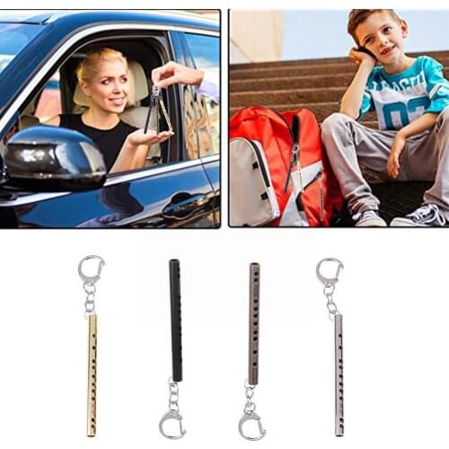 Mini pocket Musical Instrument Keychain Cosplay prop flute Pendant Accessories Thanksgiving Christmas keys chain keyring gi I2W9