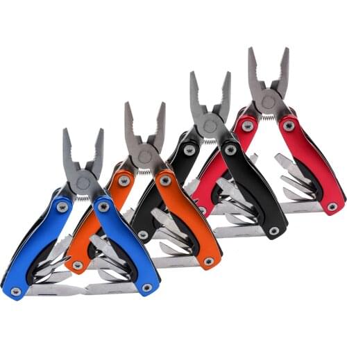 Outdoor Multitool Pliers Serrated Knife Jaw Hand Tools+Screwdriver+Pliers+Knife Multitool Knife Set Survival Gear