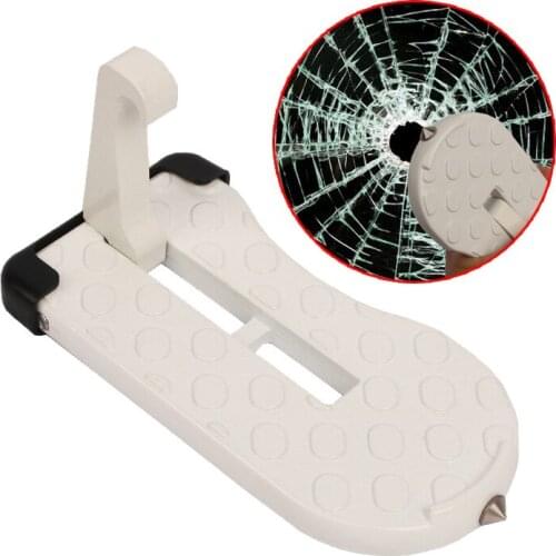 Multifunction Foldable Car Roof Rack Step Car Door Step Universal Latch Hook Auxiliary Foot Pedal Aluminium Alloy Safety Hammer