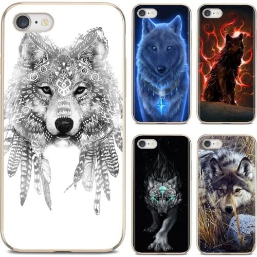 Wolf Wolves and Spirit Animal Print Soft Case For Samsung Galaxy A10 A40 A50 A70 A3 A5 A7 A9 A8 A6 Plus 2018 2015 2016 2017