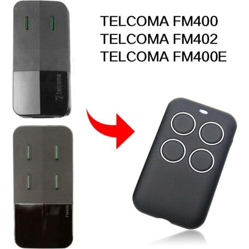 TELCOMA FM400 FM402 FM400E remote control gate remote control TELCOMA garage door remote control 433.92MHz