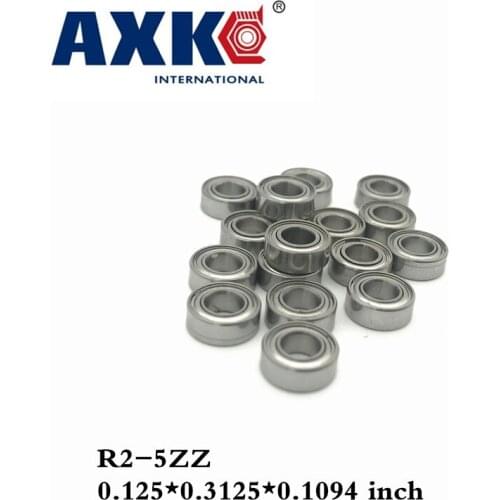 R2-5zz Bearing Abec-1 (10pcs) 1/8"x5/16"x9/64" Inch Miniature R2-5 Zz Ball Bearings For Rc Models