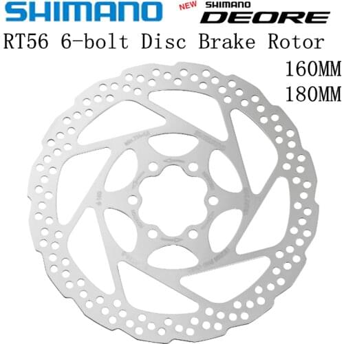 SHIMANO DEORE SM RT56 RT26 Brake Disc 6 Bolt Mountain Bikes Disc M610 RT56 M6000 Brake Disc 160MM 180MM MTB RT56 RT26 ROTOS
