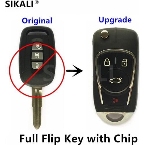Upgraded Flip Remote Key for Chevrolet/Opel Captiva Antara Car Keyless Entry Fob Year 2006 2007 2008 2009