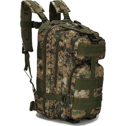 30L Outdoor Waterproof Camouflage Bag Molle Military Tactical Backpack for Men Women Camping Hunting Hiking Backpack Travel Bags