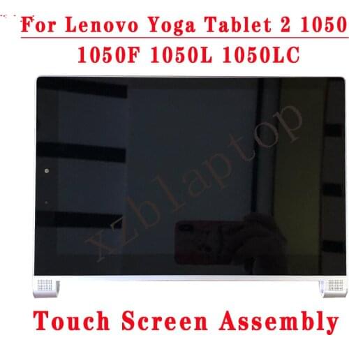 10.1'' LCD Display Panel Monitor Touch Screen Digitizer Assembly With Frame For Lenovo Yoga Tablet 2 1050 1050F 1050L 1050LC