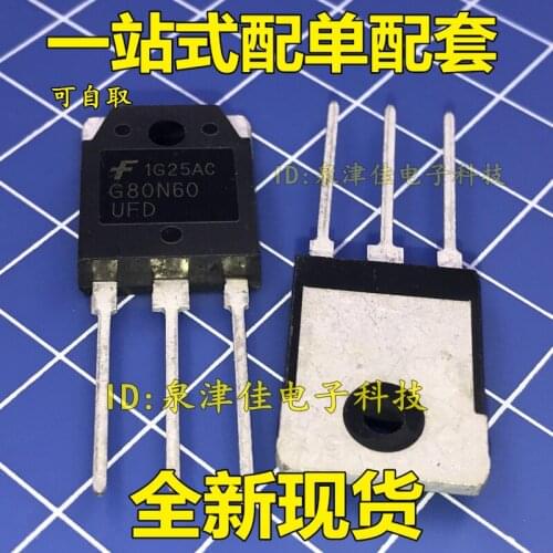 100% Original New G80N60UFD IGBT80A600VG80N60