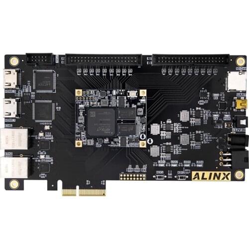 ALINX XILINX A7 FPGA Black Gold Development Board Core Board Artix-7 PCIE AX7103