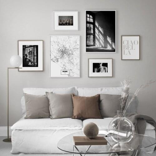 Nordic style decorative painting Wall Art Print Paper Painting Nordic Posters And Prints Wall Pictures For Living Room Decor