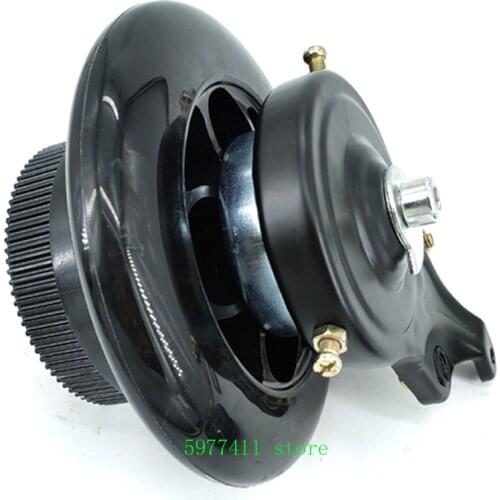 Electric scooter 6 "140mm polyurethane solid wheel with drum brake kit for small surfer electric scooter rear wheel 6" wheel