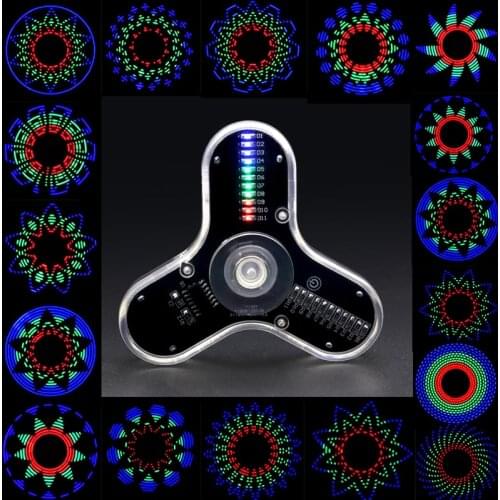 Electronic diy kit Fingertip gyro LED manufacture KIT Fun welding diy kit RG550