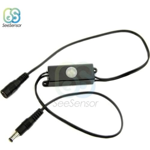 DC 5V 12V 24V PIR Motion Sensor Switch IR Infrared Human Induction Sensor Detector Controller Switch Module for LED Strip Light