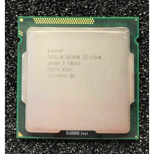 Intel Xeon E3-1260L 8M Cache 2.4 GHz SR00M LGA1155 E3 1260L Quad-Core CPU Processor
