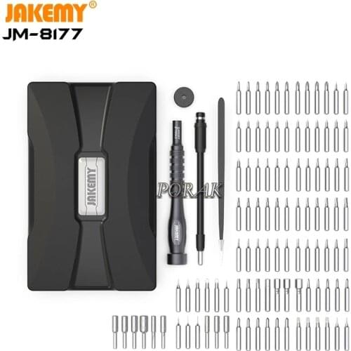 JAKEMY JM-8177 Portable Mini Precision Screwdriver Tool Set for Mobile Phone Computer Eyeglass Home DIY Repair
