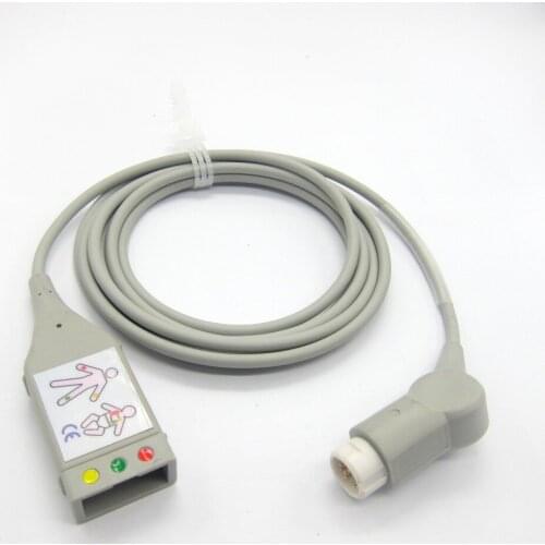 Mindray ecg cable trunk cable ecg cable 3 leads for T5 T8