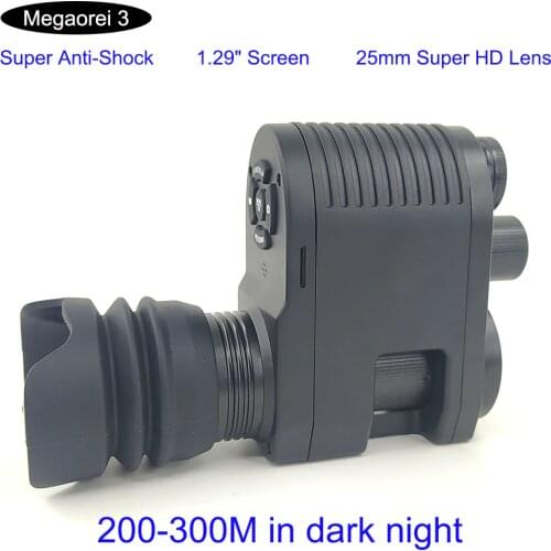 Megaorei 3 Shock resistant sniper zoom outdoor hunting optics monocular tactical digital laser infrared Night Vision Riflescope