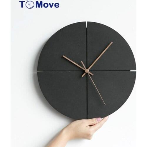 Nordic Minimalist Wall Clock Creative Living Room Personality Household Watches Silent Wall Clocks Home Decor reloj de pared