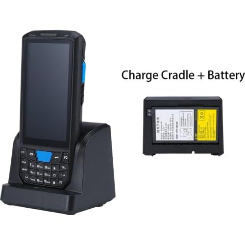 OEM industrial wireless android 1d 2d barcode scanner pda 4G handheld pda data collector terminal wifi GPS clothing/warehouse