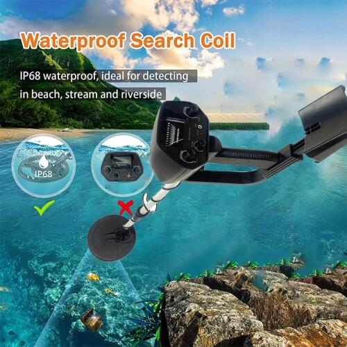MD-4030 Portable Detector Professional Metal Detector Underground Gold Detector Metal Length Adjustable Treasure Hunter Seeker
