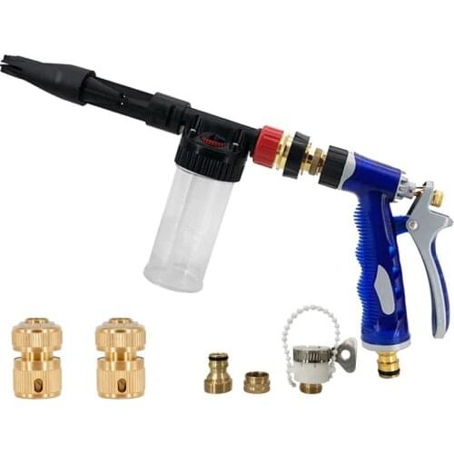 Dropshipping Garden Water Gun High-Pressure Water Hose Nozzle Foam Car Wash Cleaning Tools Plantenspuit Watering Water Spray Gun