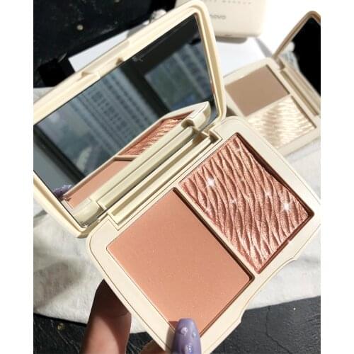 NOVO Shading Powder, Smooth, Moist, Waterproof, Sweat-Proof, Fine Powder, No Makeup Removal, Shrinking Pores