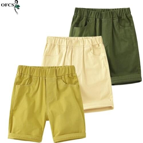 Summer Hot Children Shorts 2-12Years Boys Cotton Shorts Girls Brand Shorts Toddler Panties Kids Beach Sports Pants Baby Clothing