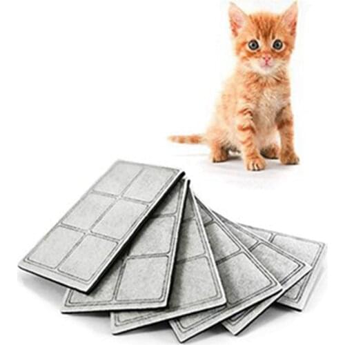8Pcs Pet Fountain Filters Replacement for Drinkwell Automatic Pet Fountain Cat Water Fountain Dog Water Dispenser