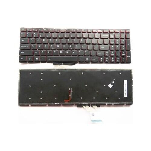 SSEA New US Keyboard with backlit for Lenovo Y50 Y50-70 Y50-70AS Y50-80 U530