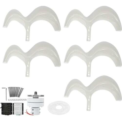 Wind Turbine Generator 5 Blade Vertical Gourd Type Permanent Magnet Power System DT-HL-400W Electrical Equipment