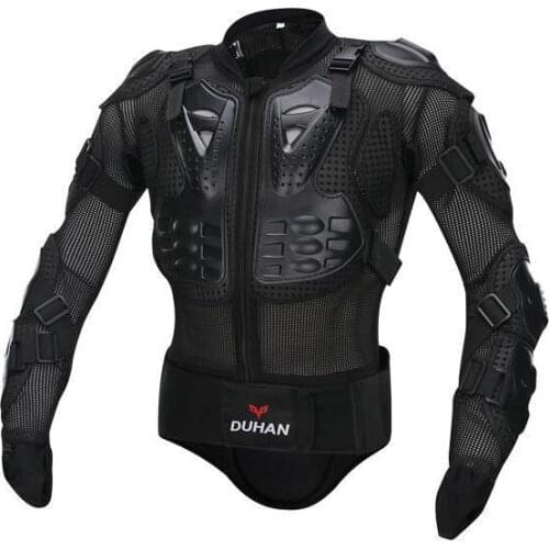 DUHAN Motorcross Racing Full Body Armor Spine Chest Protective Jacket Motorcycle Riding Body Protection Gear Guards Back support