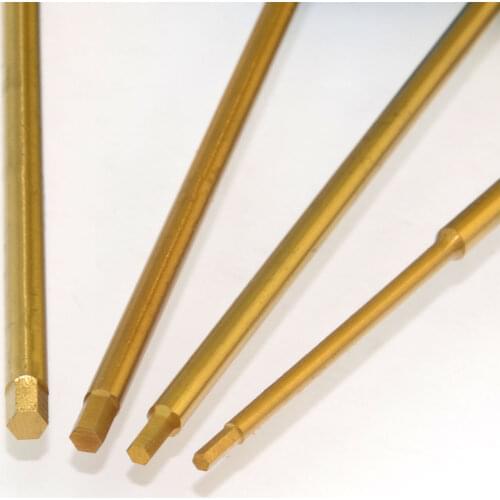 3pcs Tool Titanium plating steel Hex pin screwdriver 1.5 2.0 2.5 3.0 mm For Quadcopter Car Helicopter toys