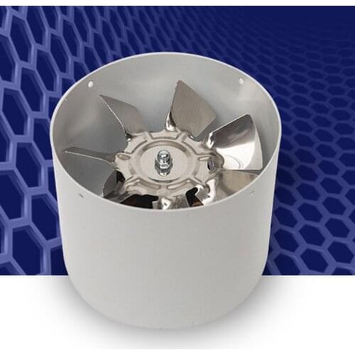 4inch 4'' Inline Sturdy Ducting Fan Exhaust Blower Booster Air Cooling Vent AC 220V