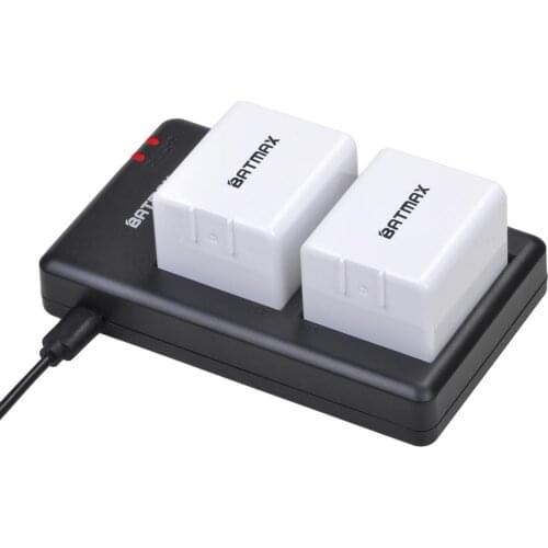 2Pcs 2440mAh Battery + Dual USB Charger for Arlo Pro, Arlo Pro 2 VMA4400
