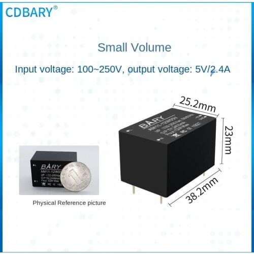 Turn ACDC step-down isolation module 220 v 5 v12v1a24v | 12 w ac to dc switching power supply module