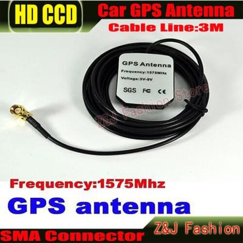 Car Gps Antenna SMA Connector Cable Length 3M Frequency 1575.42MHZ + Free shipping Hot Sale Factory Price LM