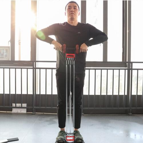 Dumbbell Rebound Abdominal Wheel Multi-function Spring Chest Expansion Rally Sit-ups Rebound Abdominal Home Fitness Equipment Se